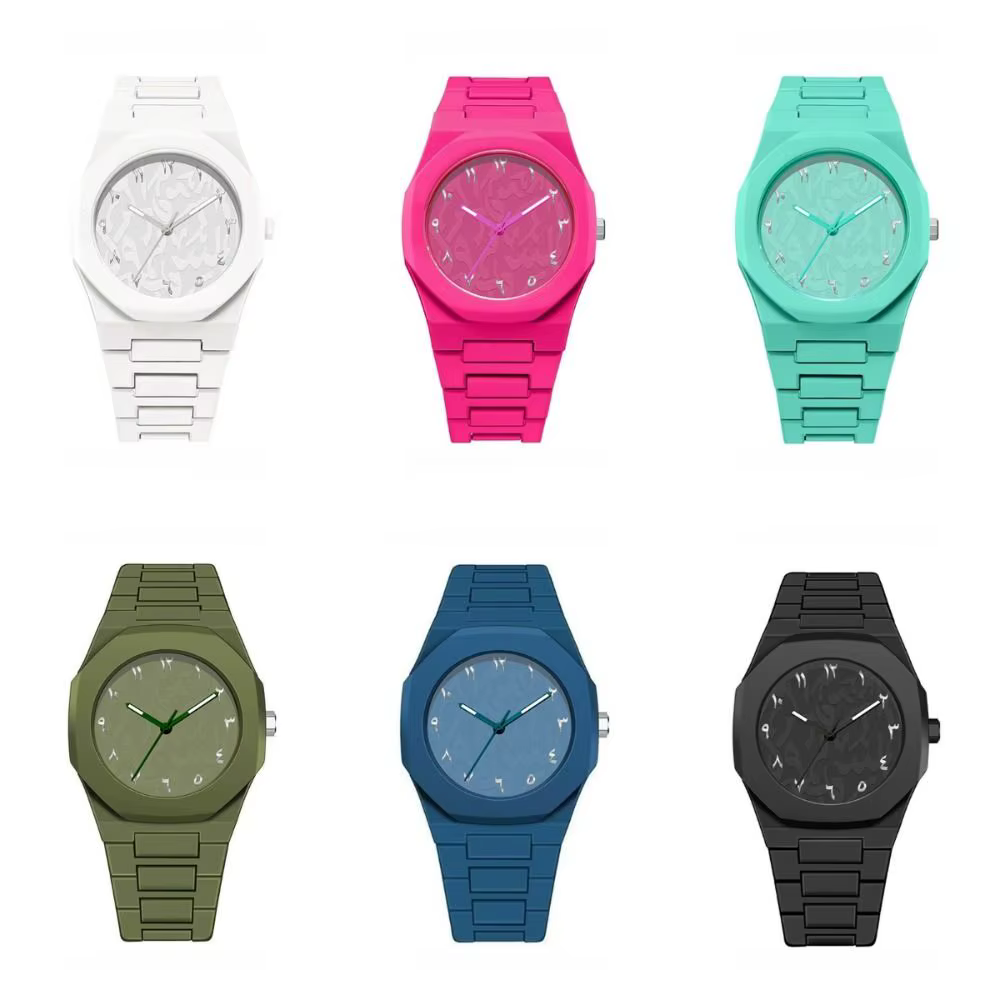 Montre étanche à cadran arabe