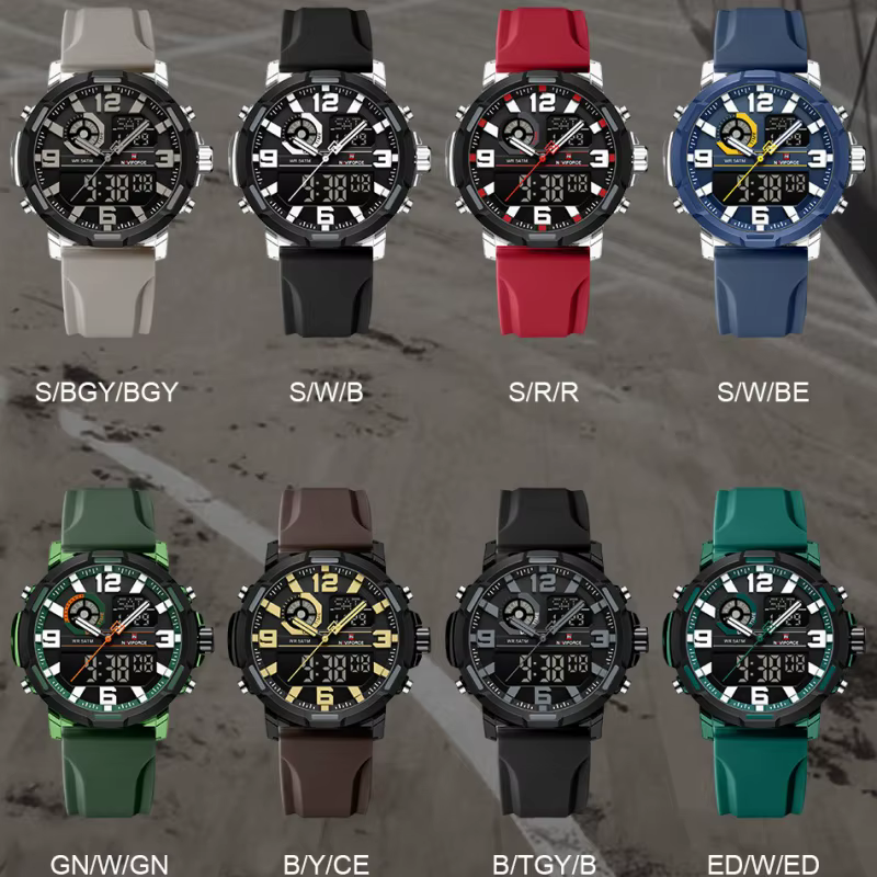 NAVIFORCE – montre à Quartz militaire pour hommes