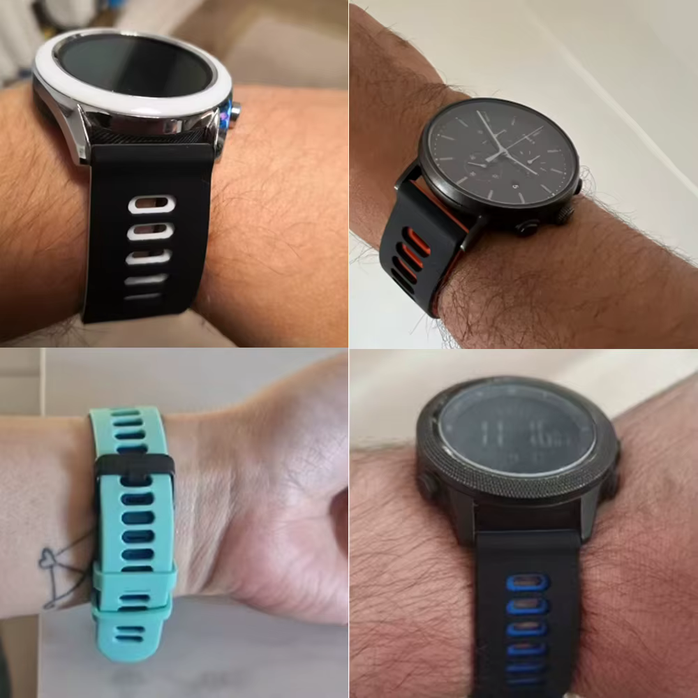 Bracelet de montre connectée en Silicone