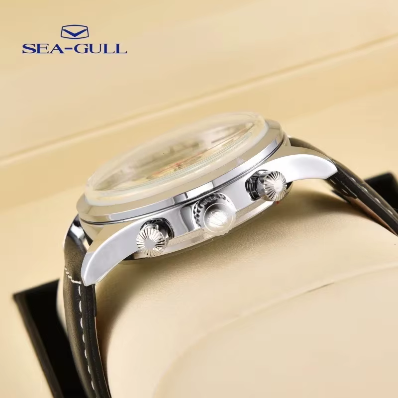 Montre-bracelet vintage Seagull 1963 pour pilote de l'Aviation Militaire