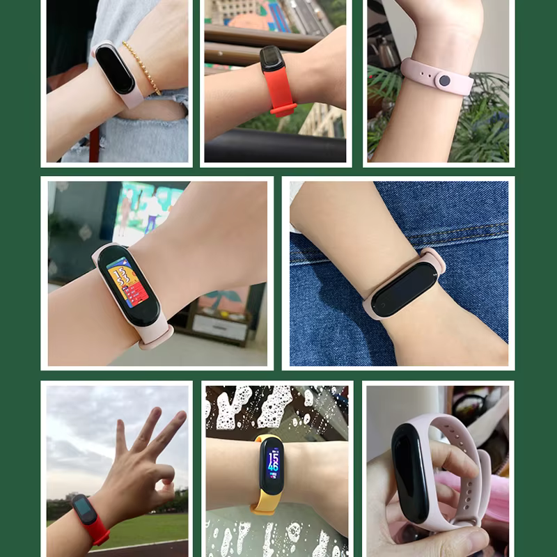 1-3 pièces bracelets de montre pour Xiaomi Mi Band 7 6 5 4 3 Bracelet
