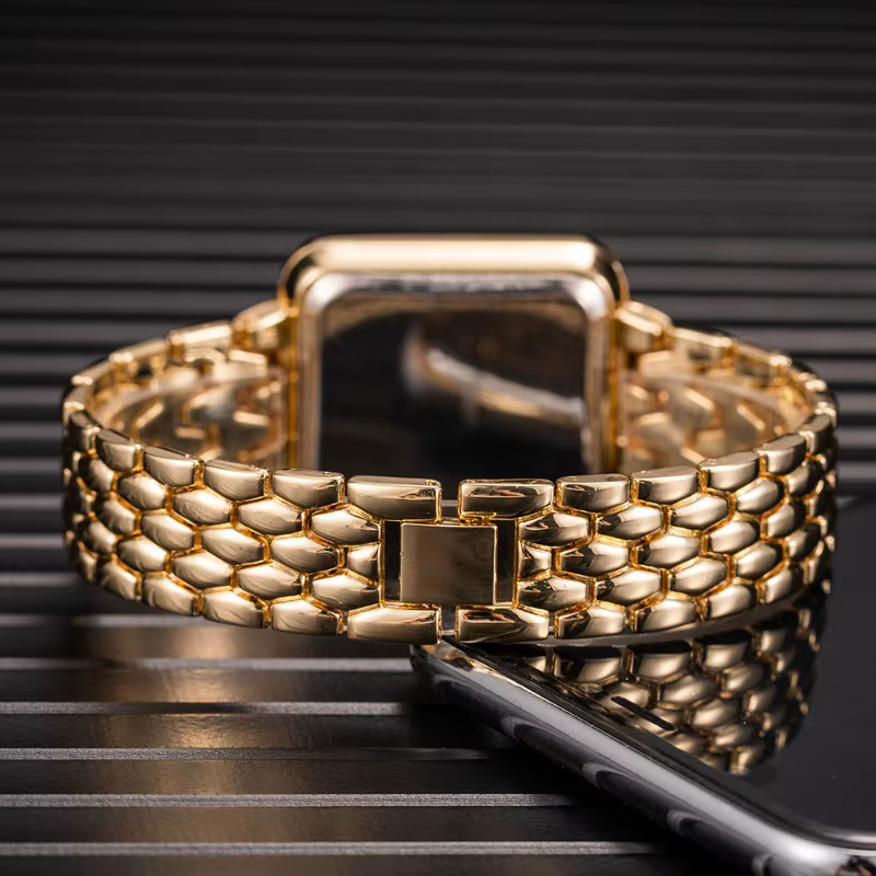Montres numériques de luxe en diamant pour femmes