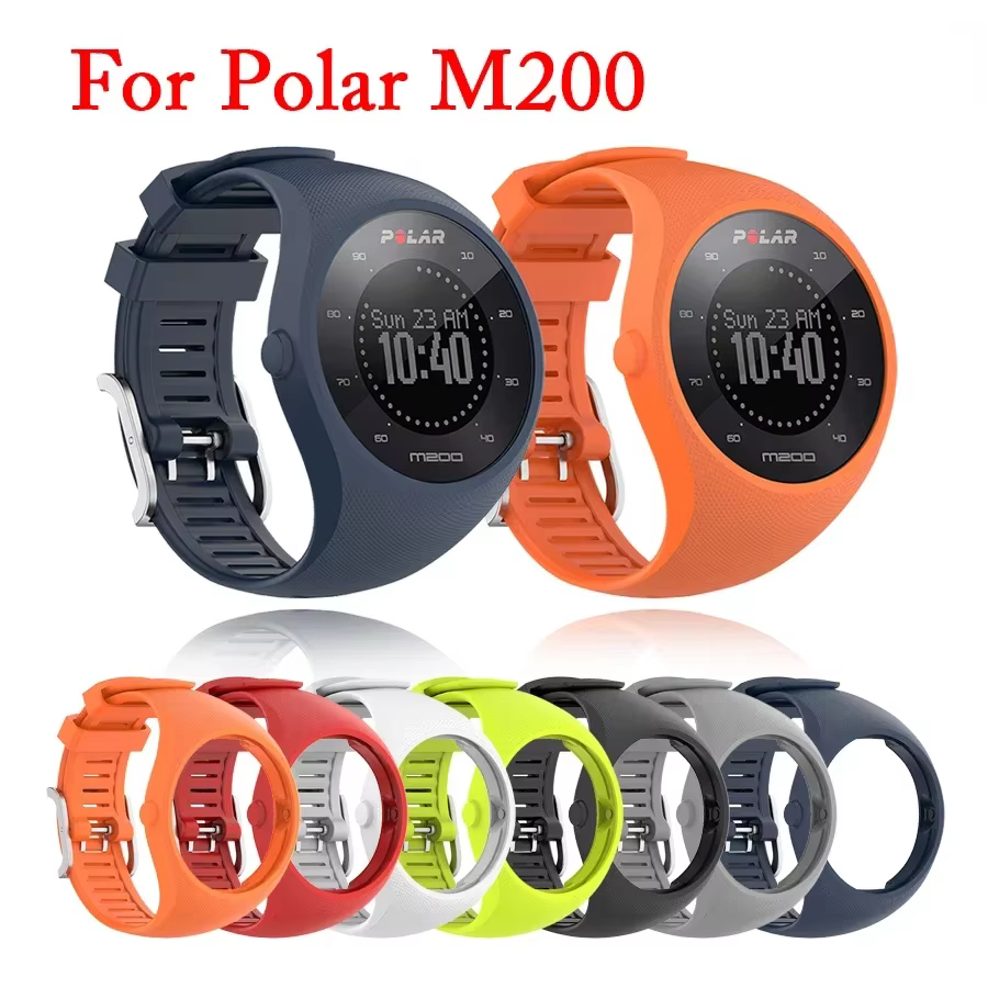 Bracelet en Silicone souple pour montre intelligente Polar M200