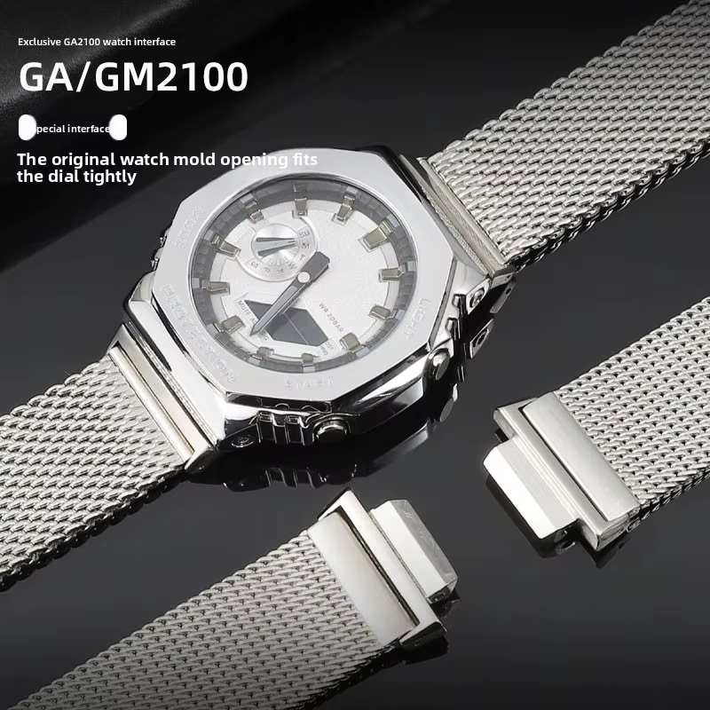 Pour Casio GSHOCK GA-2100 GA-2110 GM-2100 CasiOak bracelet de montre modifié