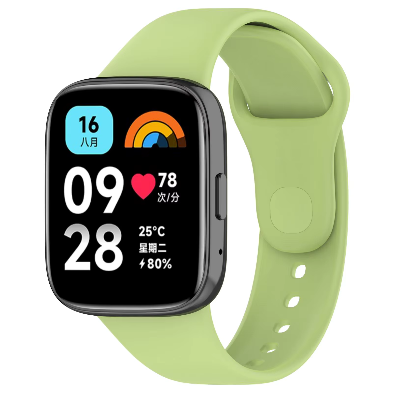 Pour le remplacement du bracelet en silicone Xiaomi Redmi Watch 3 3 Active 3 Lite
