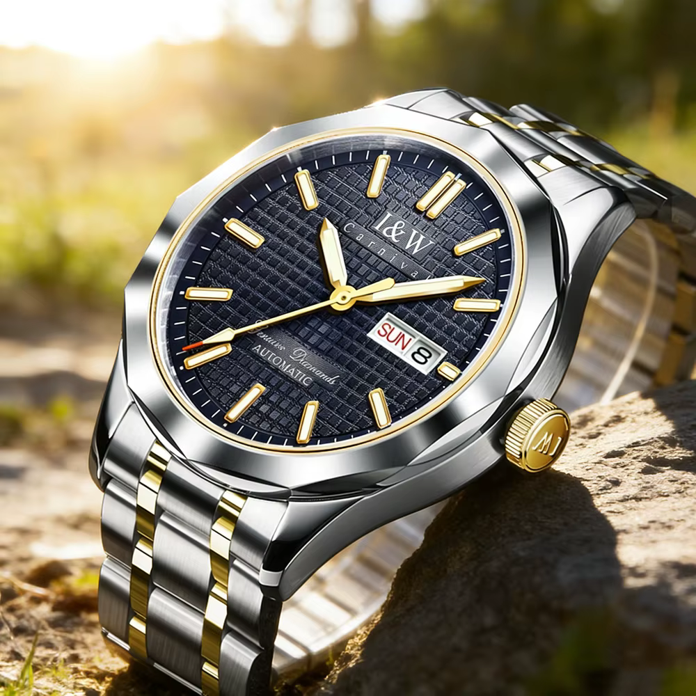 Montre mécanique de luxe de la série haut de gamme IW de la marque CARNIVAL