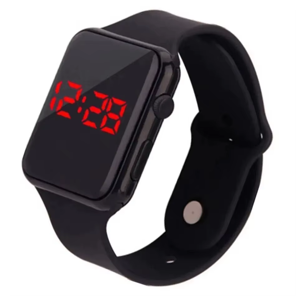 Montre numérique Simple pour hommes femmes mode Sport