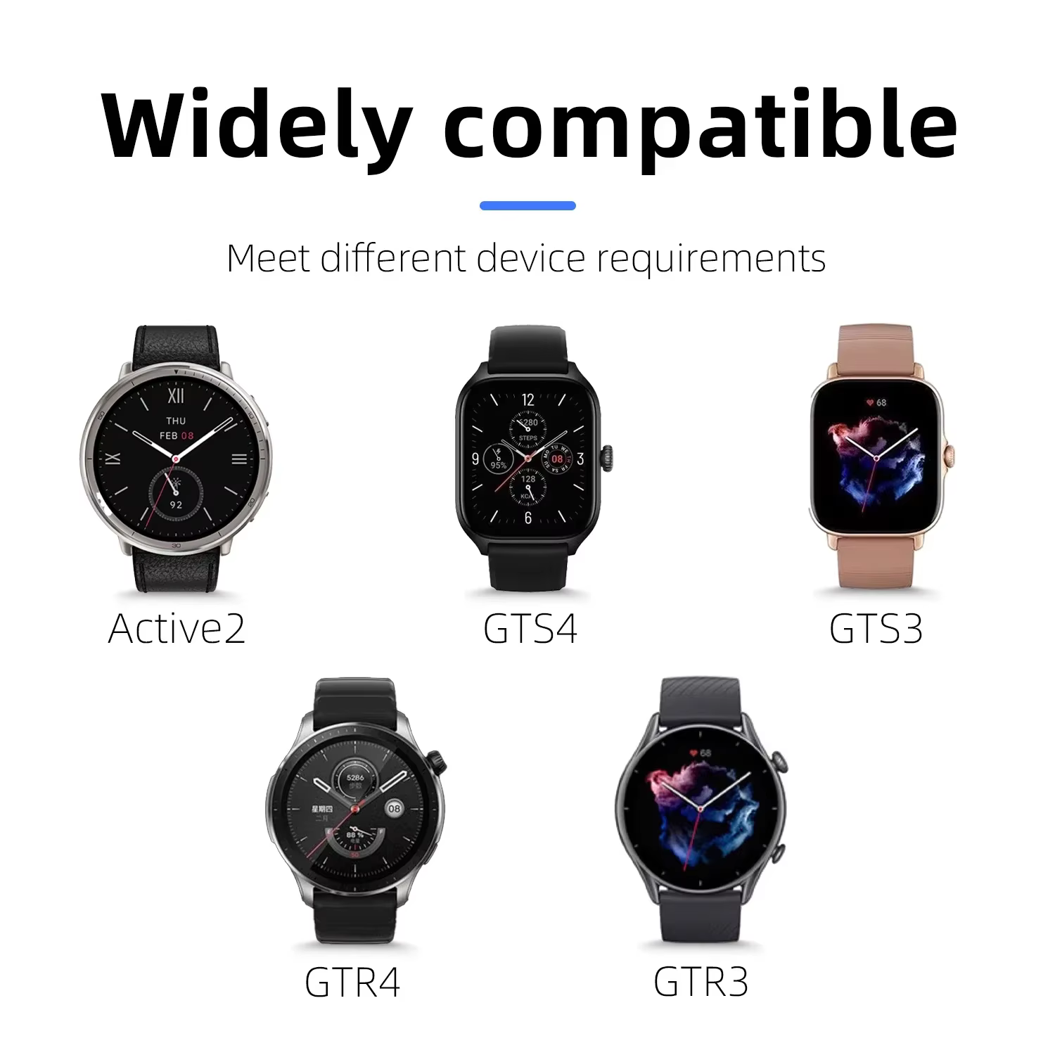 Chargeur pour Amazfit Active 2 (A2437)
