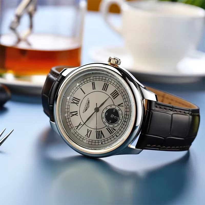 Top marque homme montre-bracelet de luxe affaires étanche hommes montre