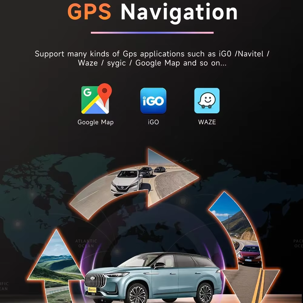 Autoradio Android pour Peugeot 208 2008 2014 - 2018, écran QLED haute performance, navigation GPS, unité centrale 4G Wifi DVD