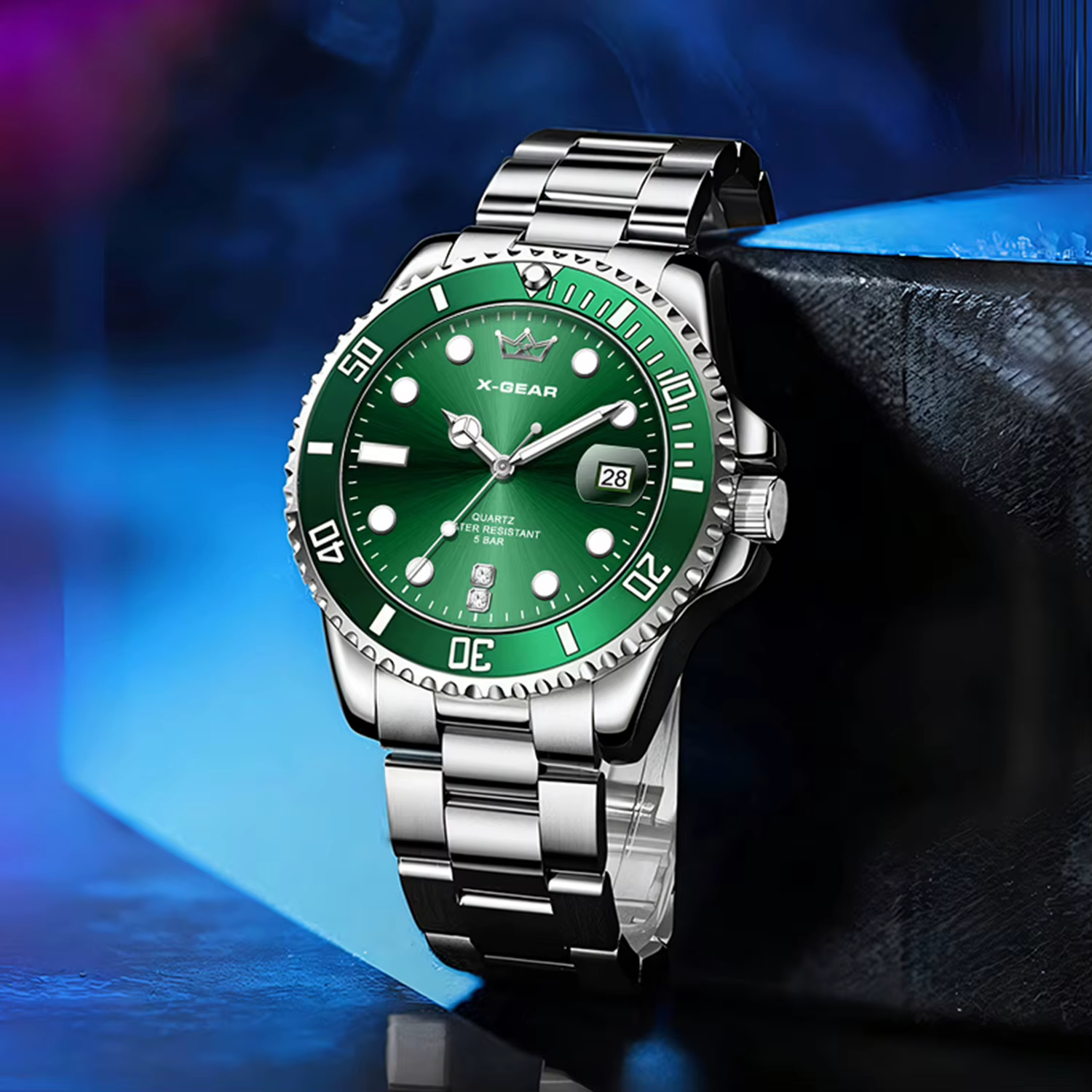 Montre à quartz pour homme X-GEAR