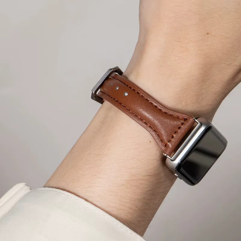 Nouveau Bracelet en cuir pour Samsung Galaxy montre Fit 3 Smartwatch