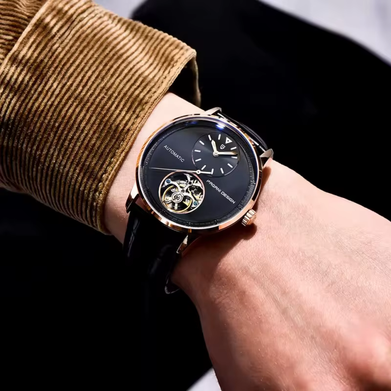 PAGANI DESIGN 1796 montre mécanique automatique originale pour hommes à la mode 10Bar étanche lumineux creux luxe affaires nouveau