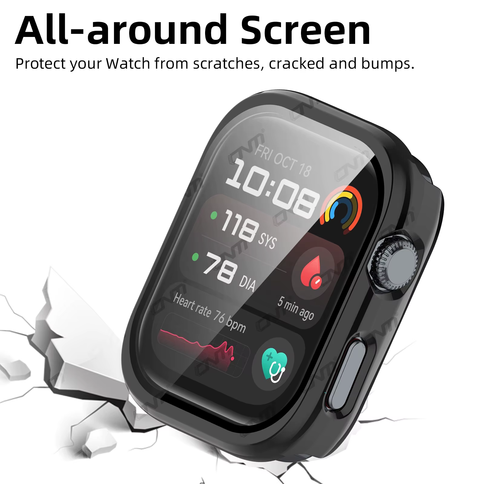 Coque en verre pour montre Huawei