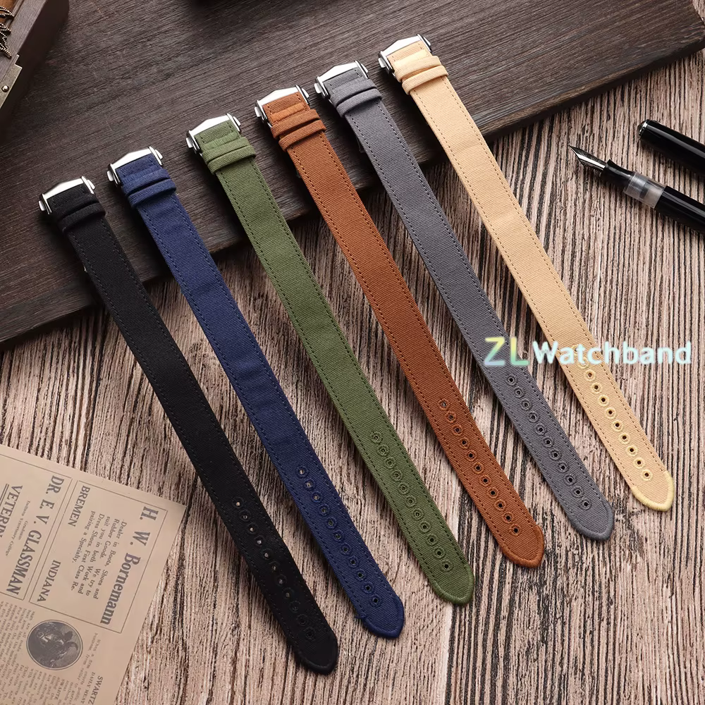 Bracelet de montre en toile de nylon de qualité supérieure pour hommes