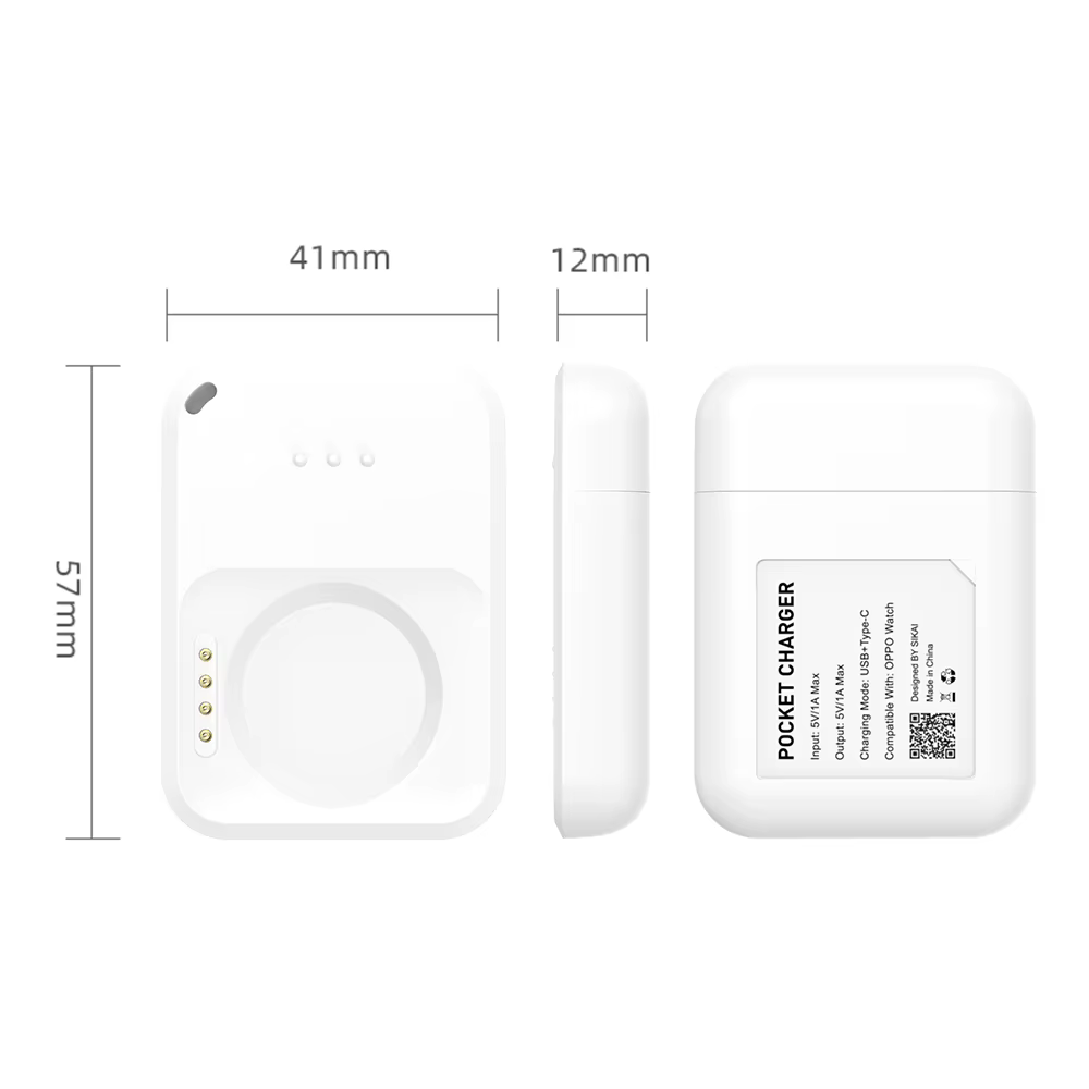 Station de chargement pour montre connectée OPPO Watch X3/X2 Watch4pro/4/3pro/3/SE