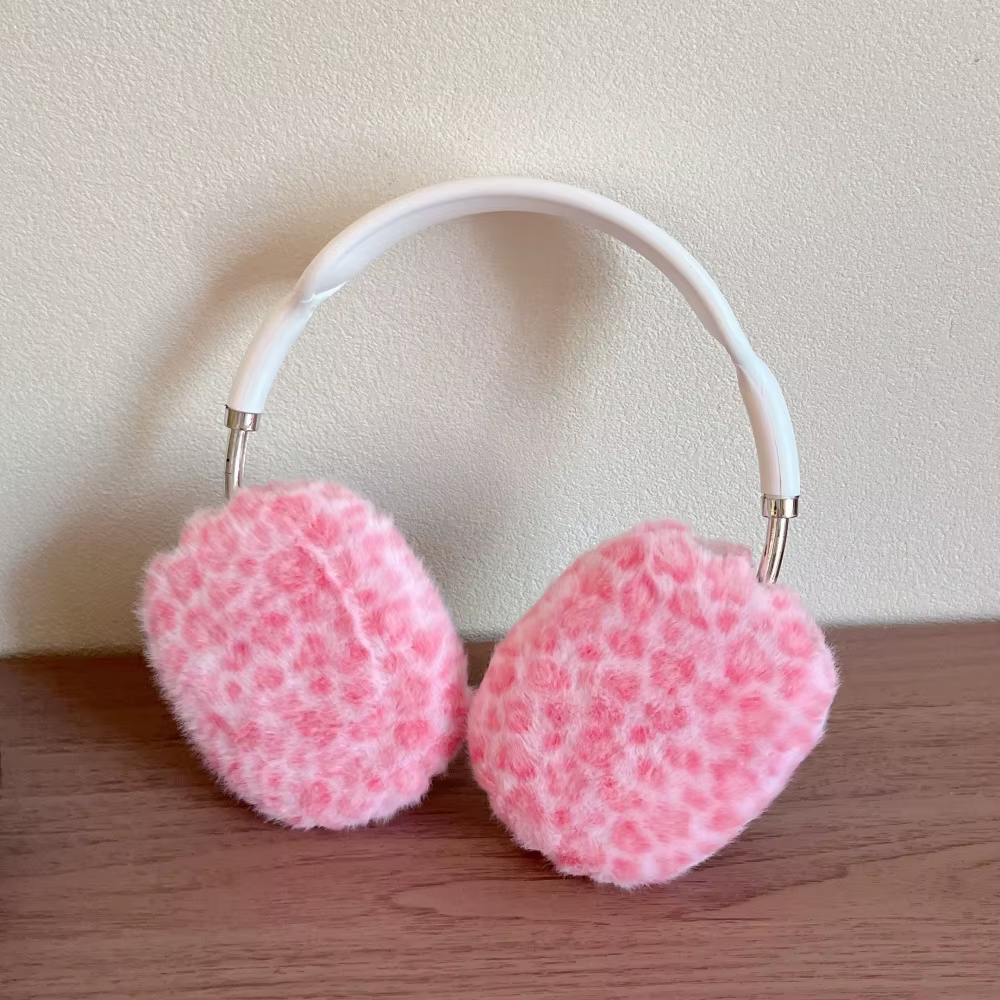 Étui Airpods Max 2 en fourrure pelucheuse