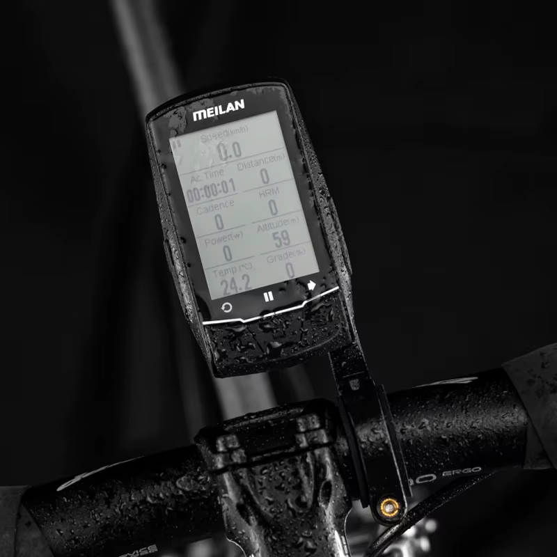 MEILAN M1 Finder GPS ordinateur de vélo 2.6 pouces grand écran cyclisme en plein air Navigation sans fil compteur de