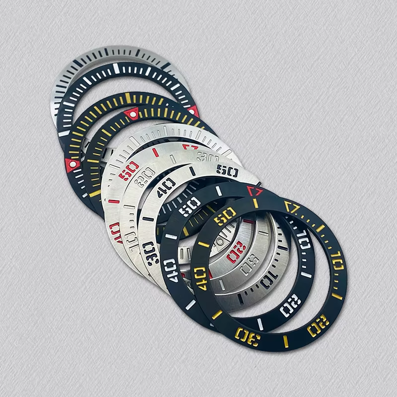 Anneau d'insertion de lunette de montre en acier Mod 41mm x 32mm, adapté à la série Seiko Prospex, nouveaux boîtiers de montre samouraï pour hommes, pièces de réparation