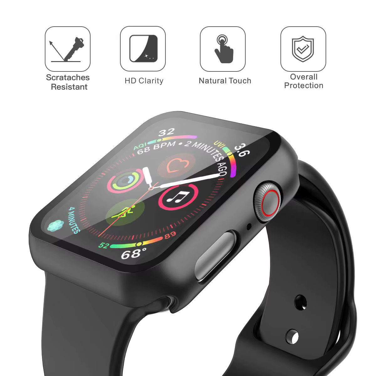 Étui pour bracelet de montre Apple 44mm 40mm 42mm 38mm 40