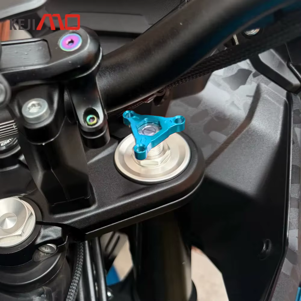 Bouchon de réglage de précharge de fourche de Suspension avant, accessoires de Moto pour CFMOTO CF Moto 450MT MT450 MT 450 MT CF450MT 2024 2025