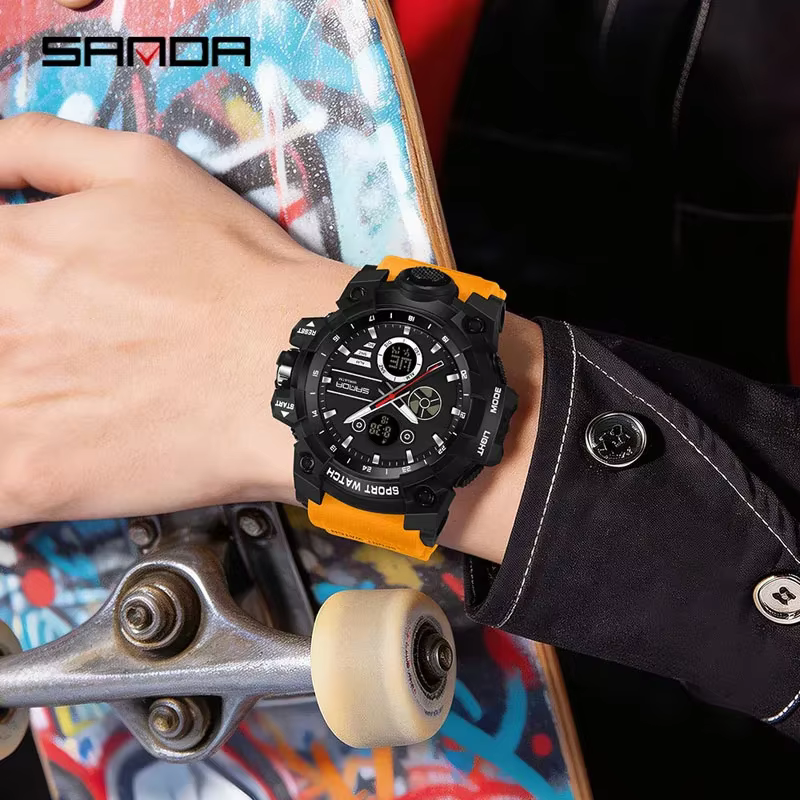 Montre de sport pour homme SANDA