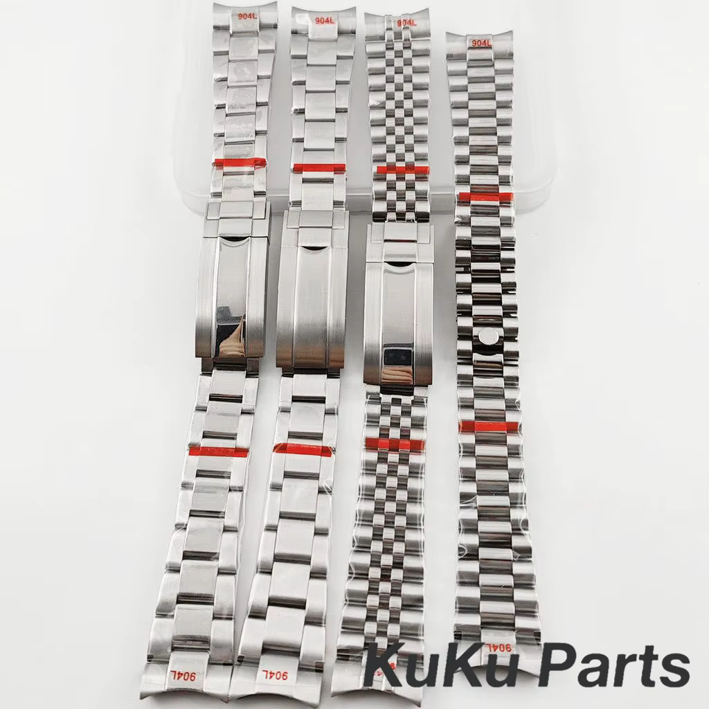 Bracelet présidentiel jubilé en argent de 20MM de largeur