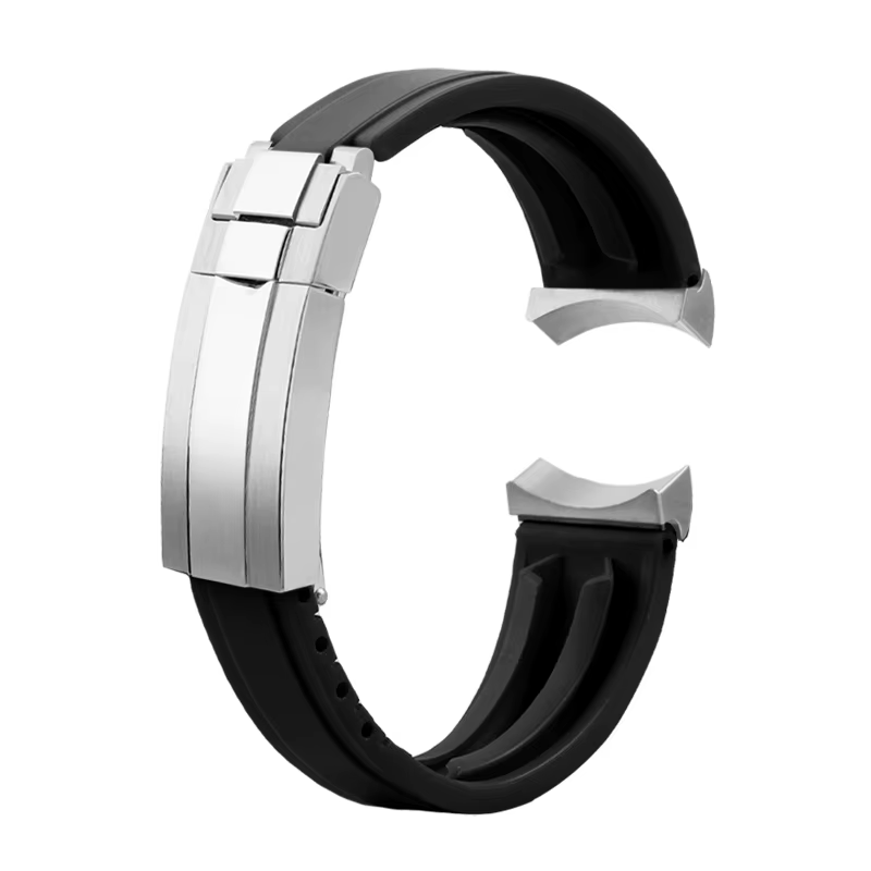 Bracelet en caoutchouc souple 20 mm 22 mm pour Tudor Black Bay Panda/Pro/Black Shield