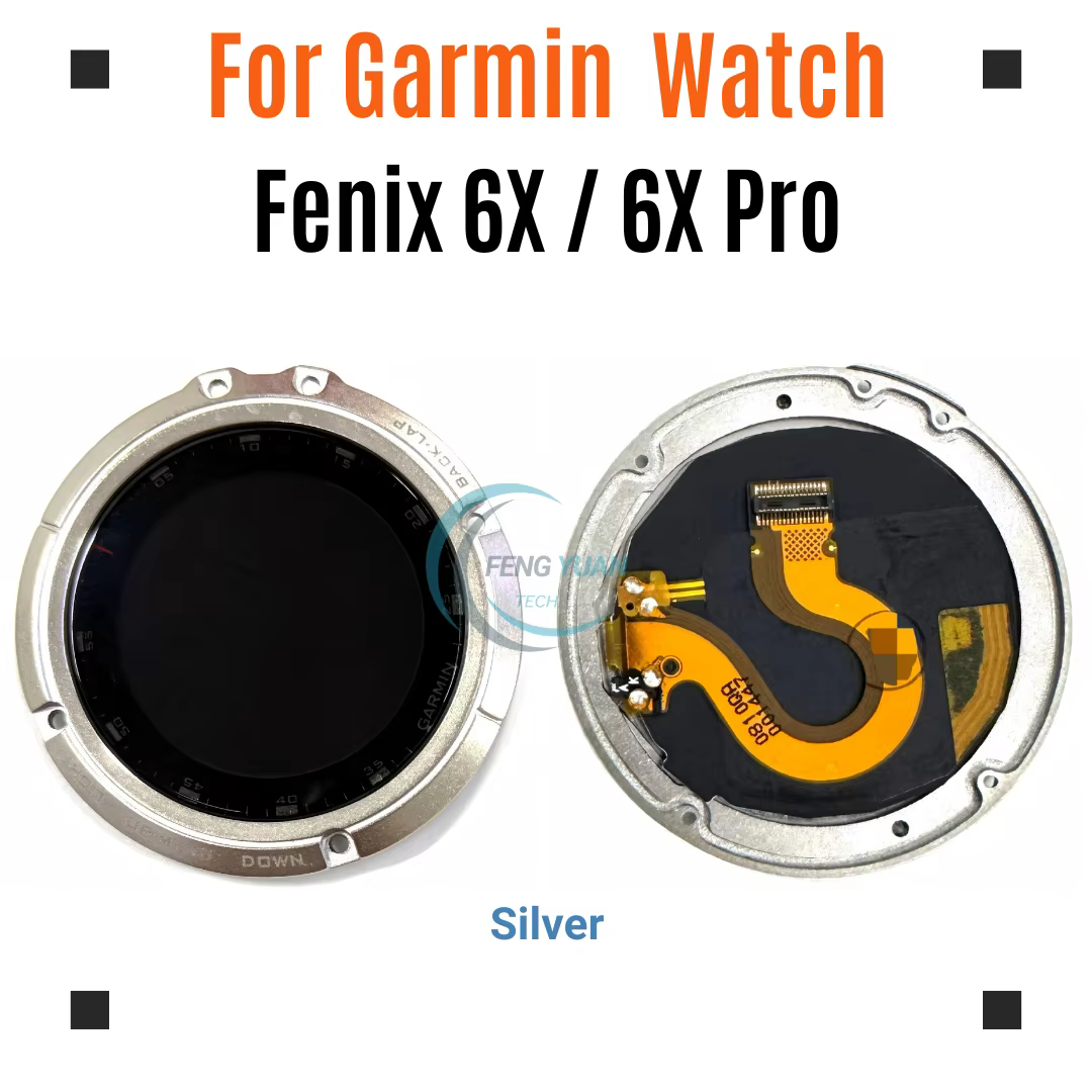 Écran LCD de remplacement pour montre Garmin Fenix 6X Fenix 6X Pro