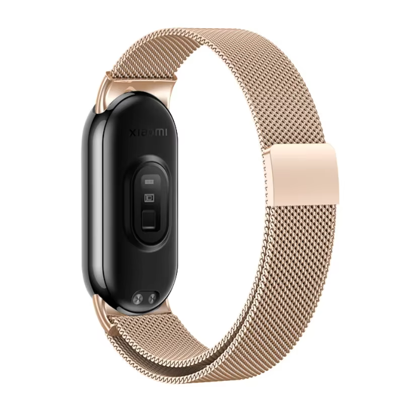Boucle milanaise pour Xiaomi Mi Band 8 9 10 Bracelet Version mondiale accessoires Smartwatch