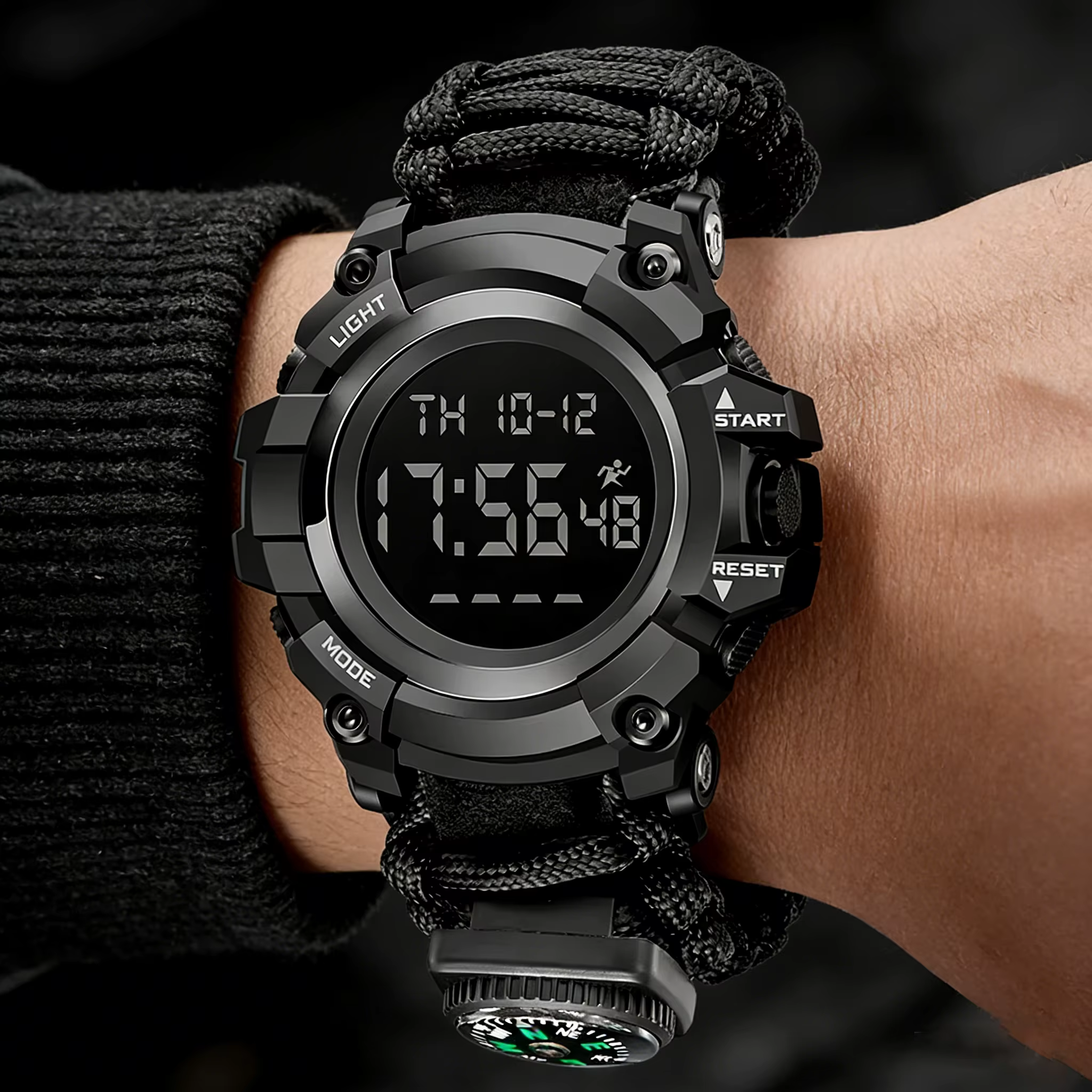Montre de sport antichoc pour hommes