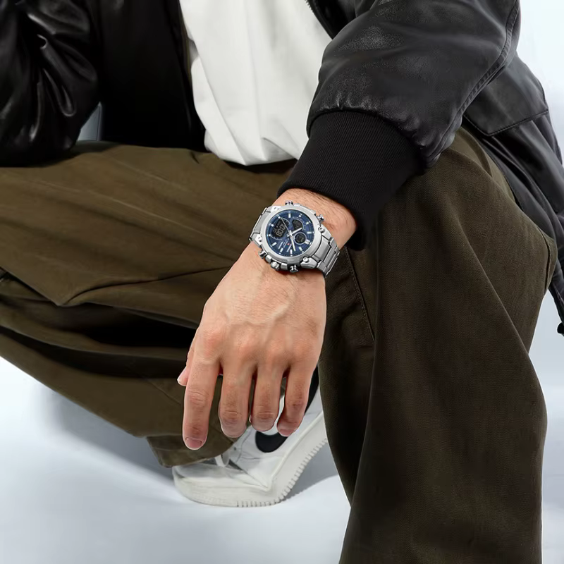 NAVIFORCE – montre-bracelet multifonction pour hommes