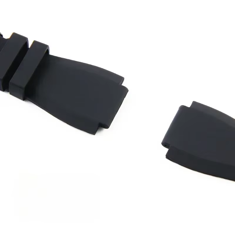 Bracelets de montre en silicone souple sans poussière pour Bell Ross