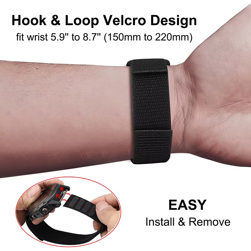 Garmin-Bracelet en nylon souple pour montre de sport