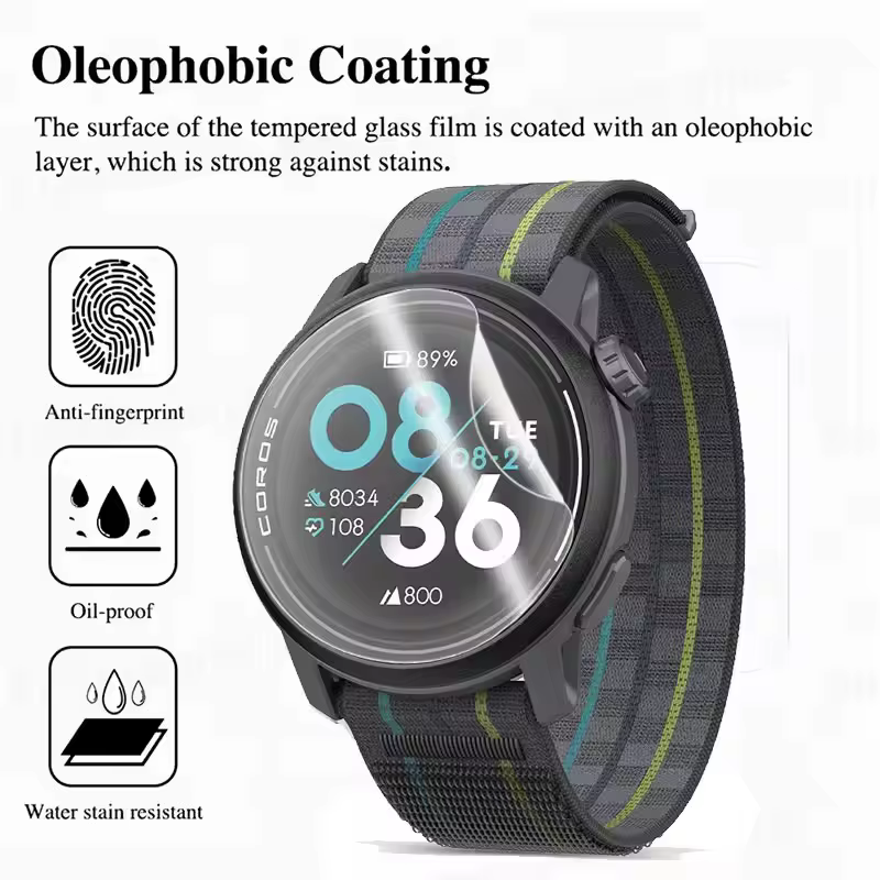 Protecteur d'écran pour montre connectée Coros Pace 4 3