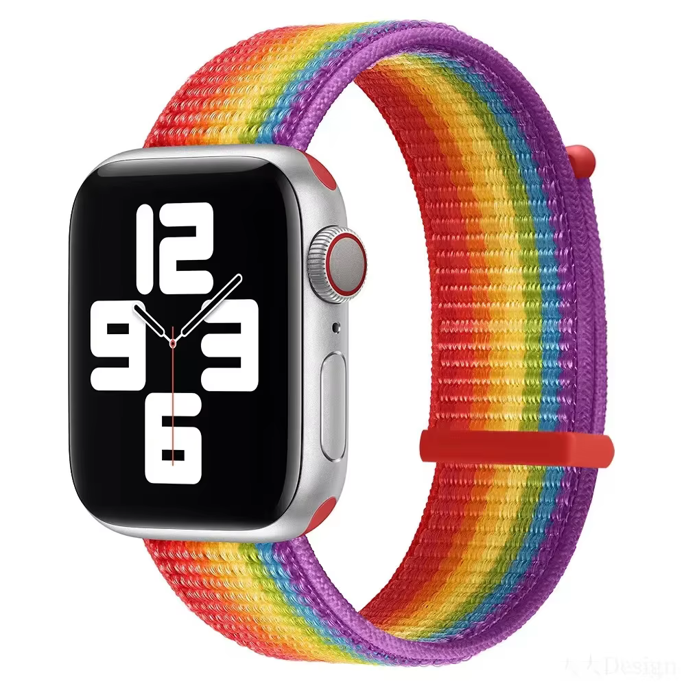 Bracelet en nylon respirant confortable pour Apple Watch