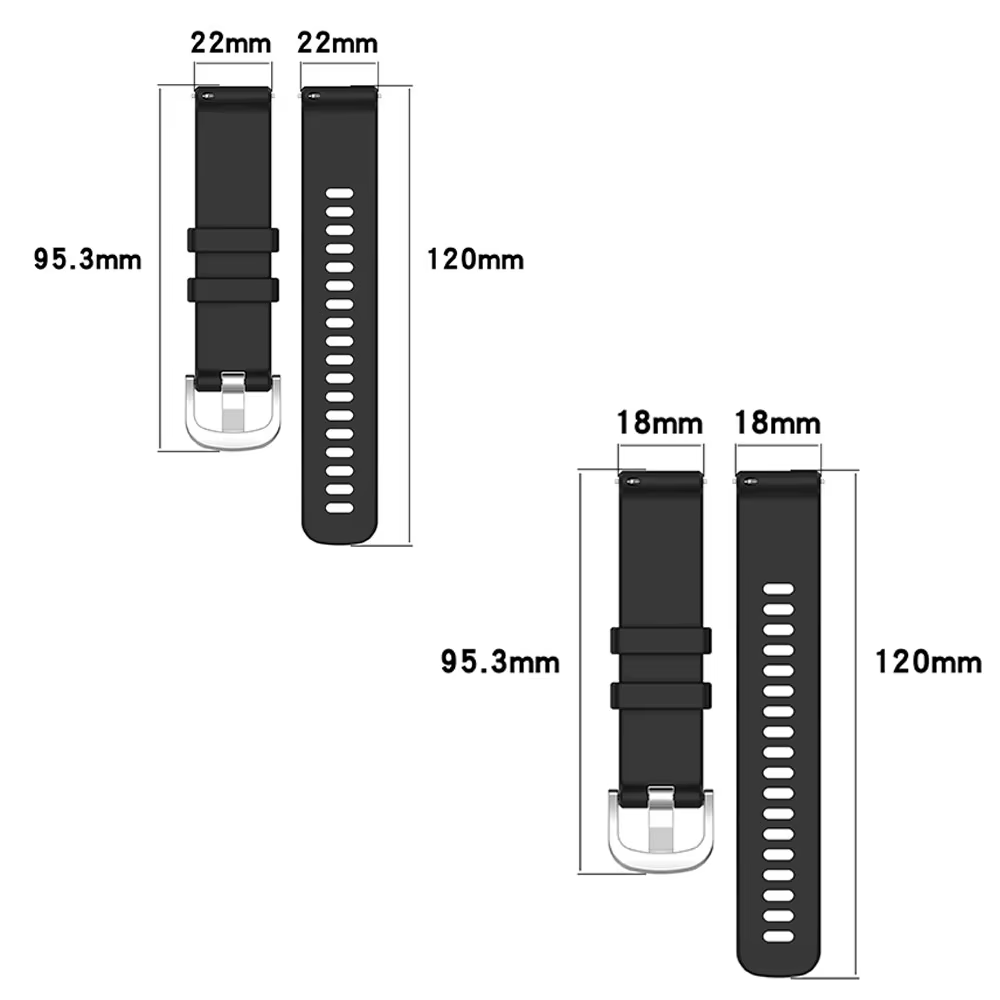Bracelet de montre en silicone pour Garmin Venu 4 41/45mm