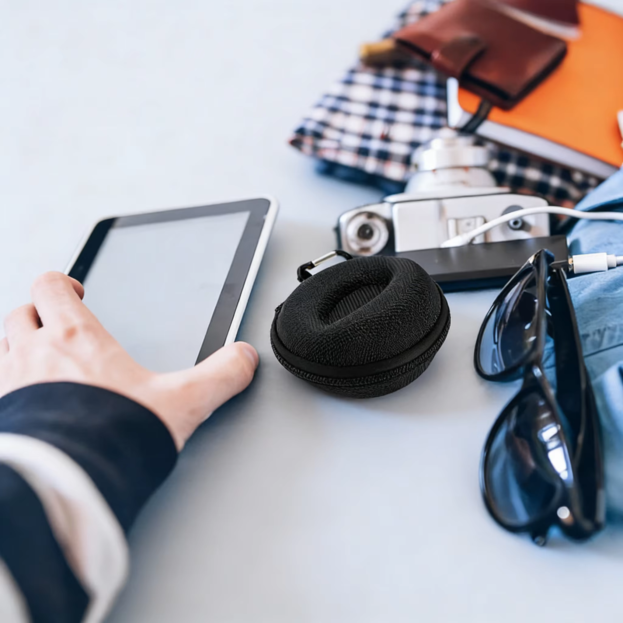 Étui de voyage portable à fermeture éclair pour montre