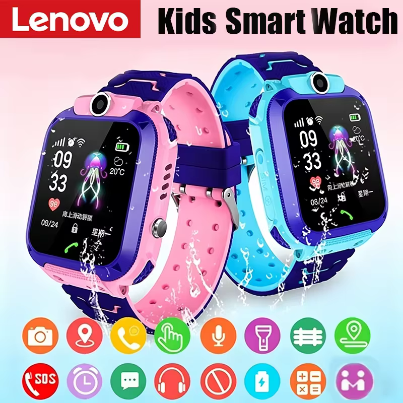 Montre connectée enfant Lenovo Kids SOS GPS 4G avec carte SIM