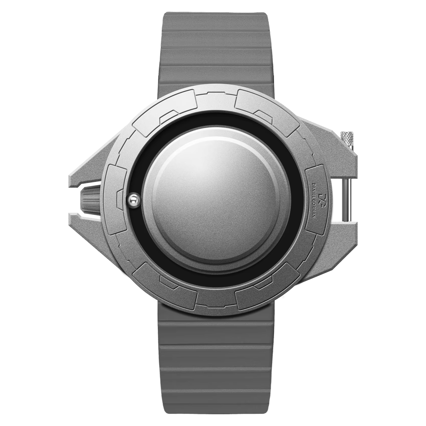 DANIEL GORMAN montre en acier inoxydable