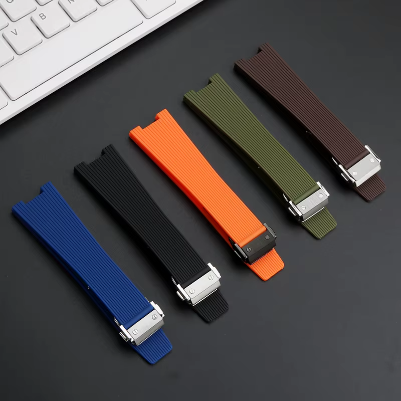 Bracelet de montre en Silicone souple et étanche