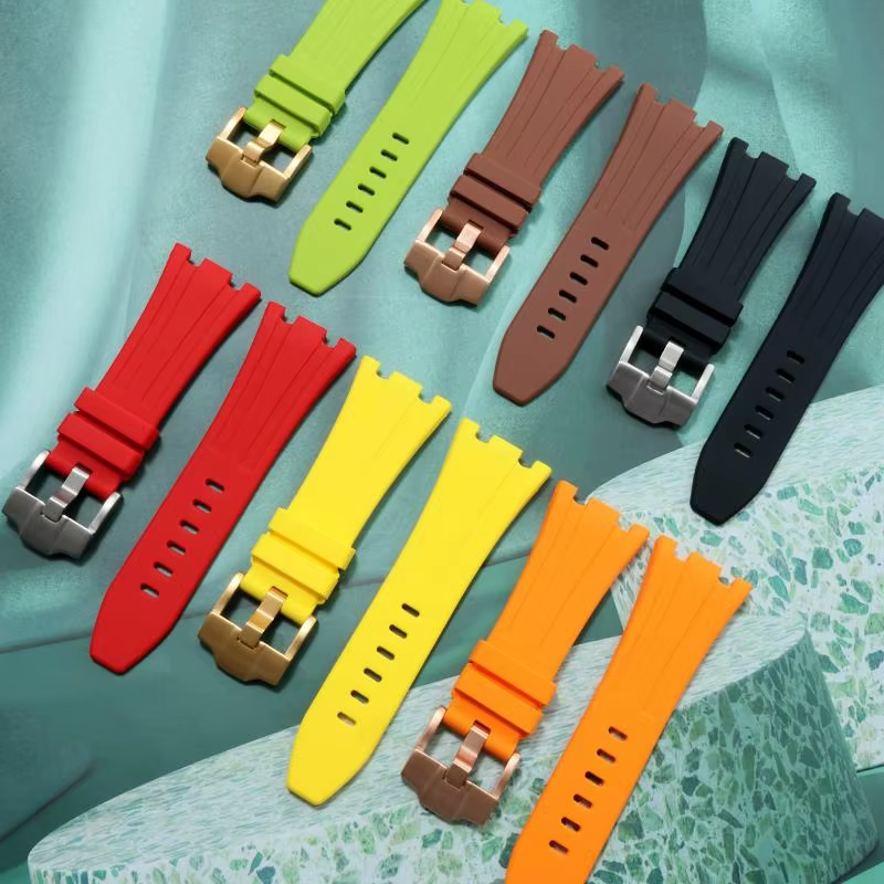 Bracelet de montre en silicone de haute qualité