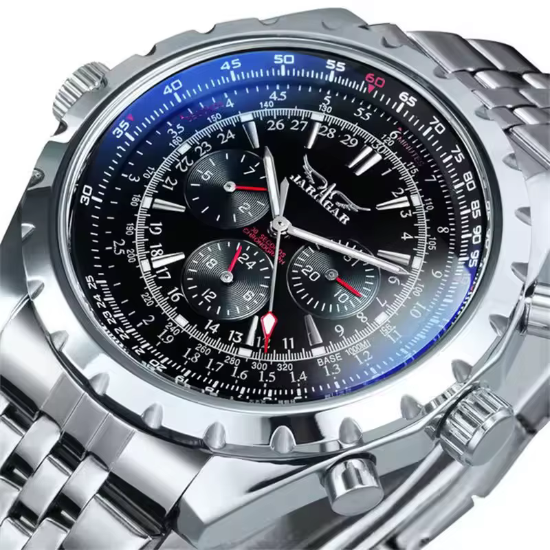 JARAGAR 212 nouvelle montre mécanique automatique pour hommes mode affaires luxe calendrier semaine