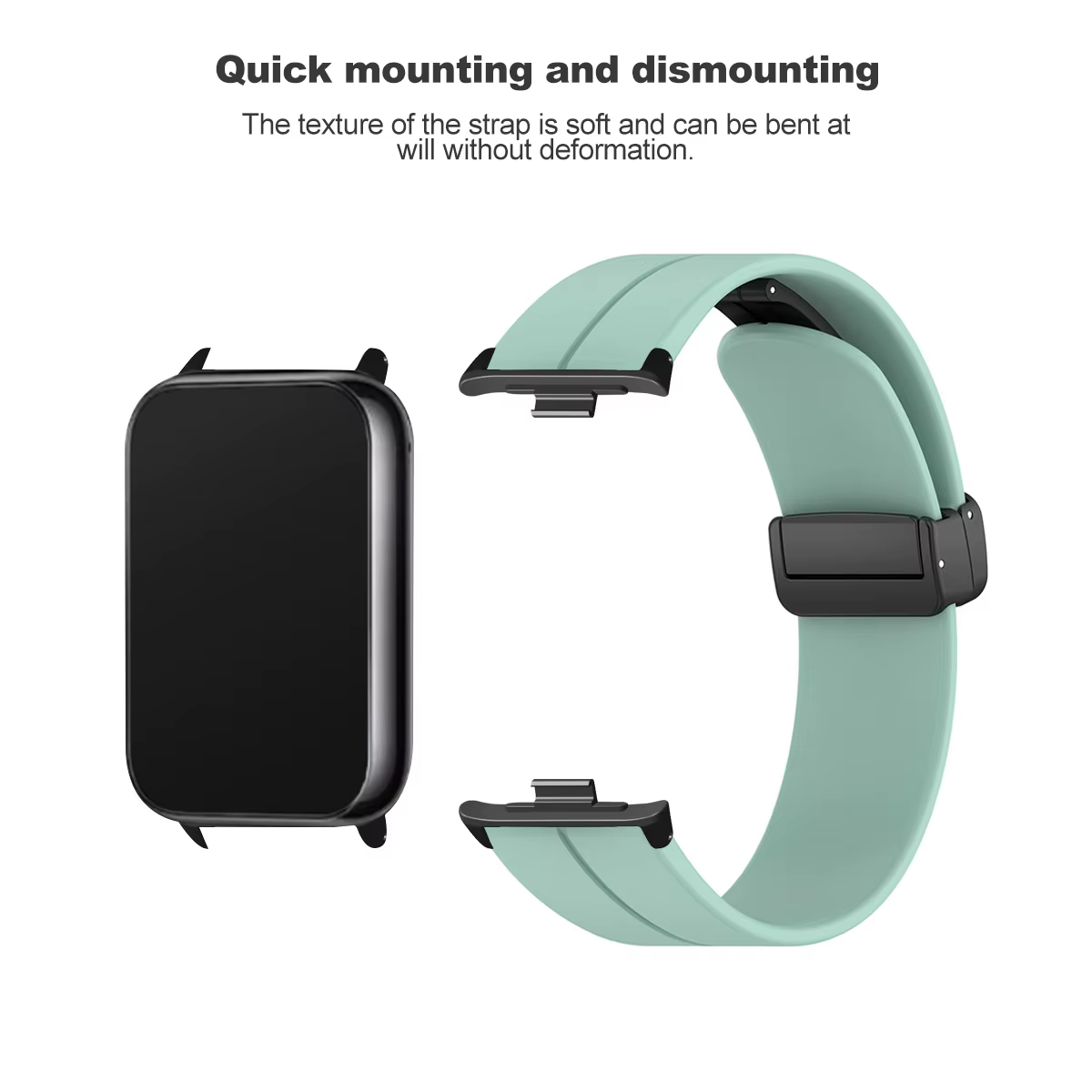 Bracelet en Silicone pour Xiaomi Redmi montre 4