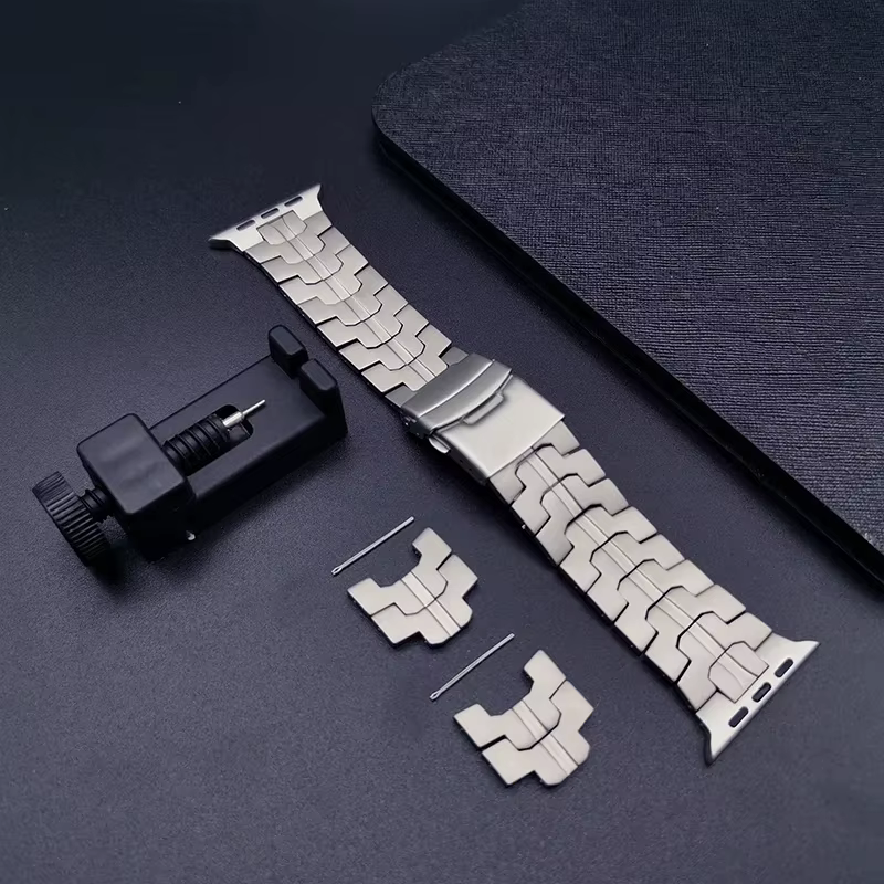 Bracelet en titane pour hommes pour Apple Watch