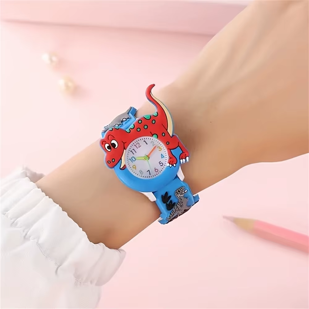 Montre à quartz en silicone pour enfants