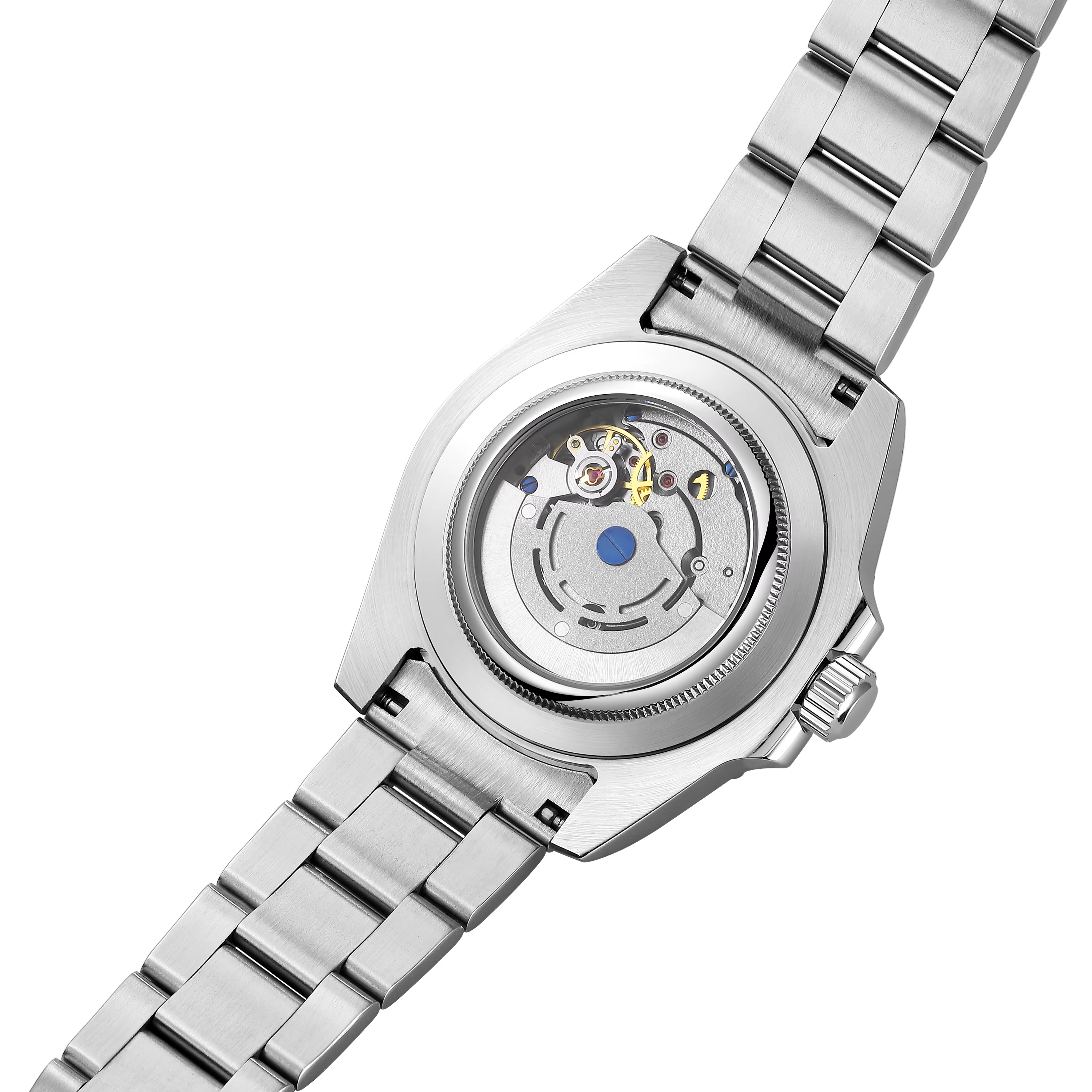 TIME TOKEN Tiger Iron GMT montre automatique pour hommes Super lumineuse 10ATM résistant à l'eau affichage du calendrier conception Unique