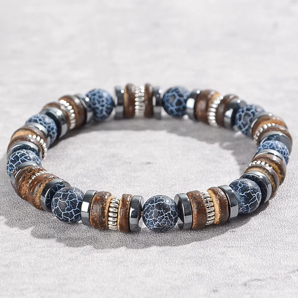 Bracelet de protection d'équilibre de pierres précieuses naturelles, bracelet de perles de cristal spirituel, bracelet qui favorise l'auto-acceptation