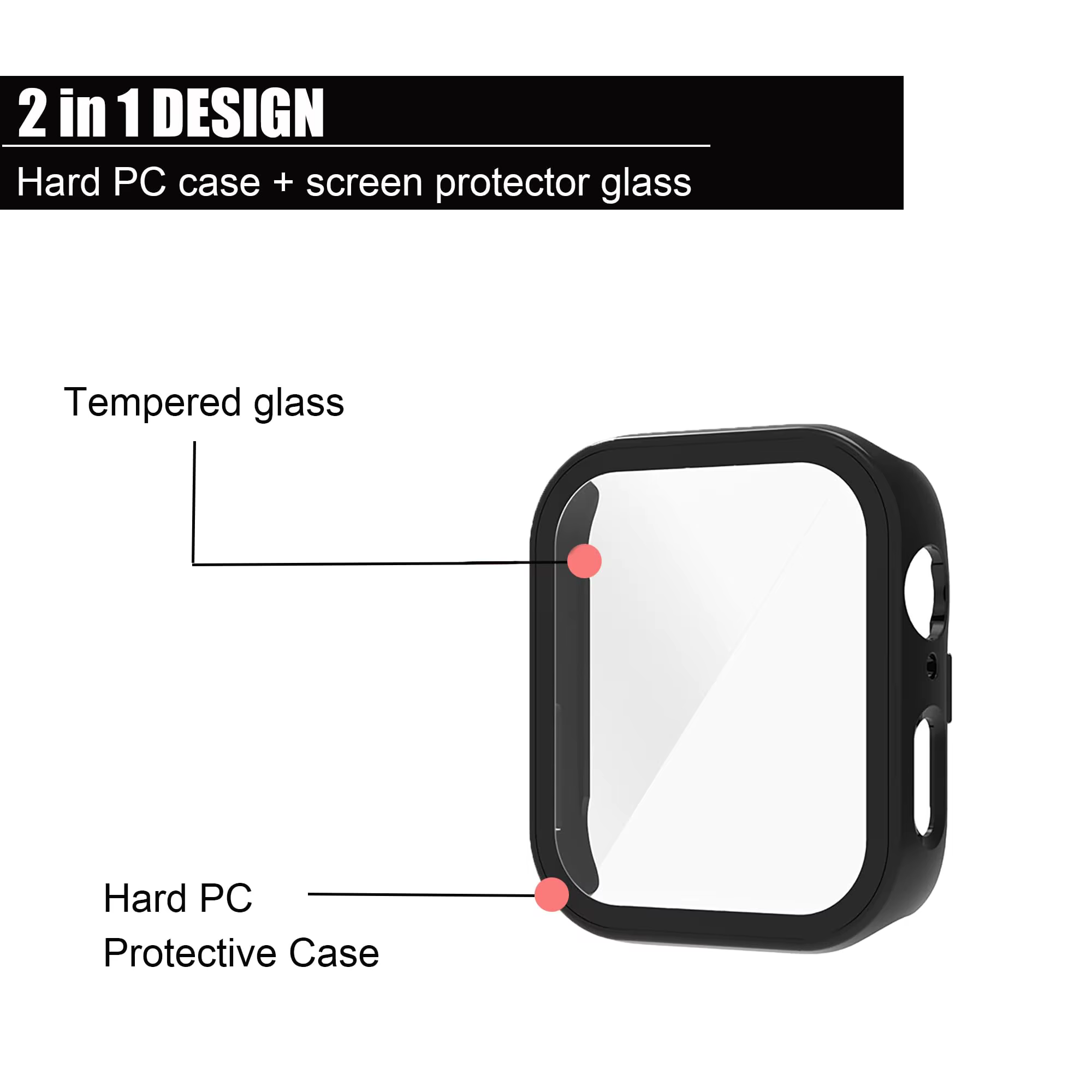 Verre + coque pour Huawei Watch Fit 5 4 3
