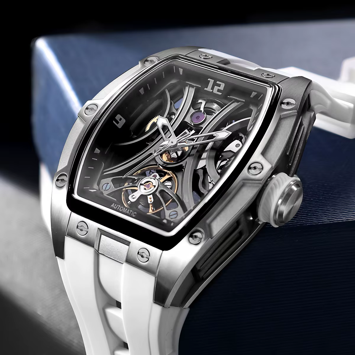 MEGIR – montre mécanique automatique de Style sport pour hommes